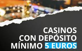 I Migliori Casino con Minimo Deposito di 5 Euro Gioca e Vinci